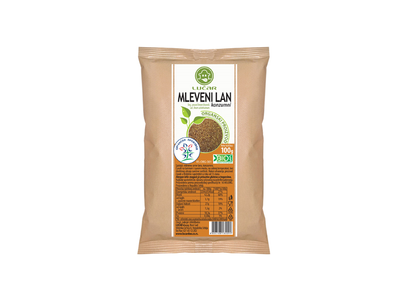 LAN MLEVENI ORGANIK 100G - LUČAR