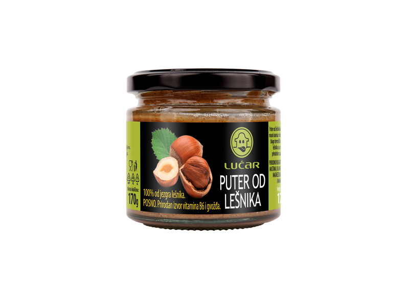PUTER OD LEŠNIKA 170G - LUČAR
