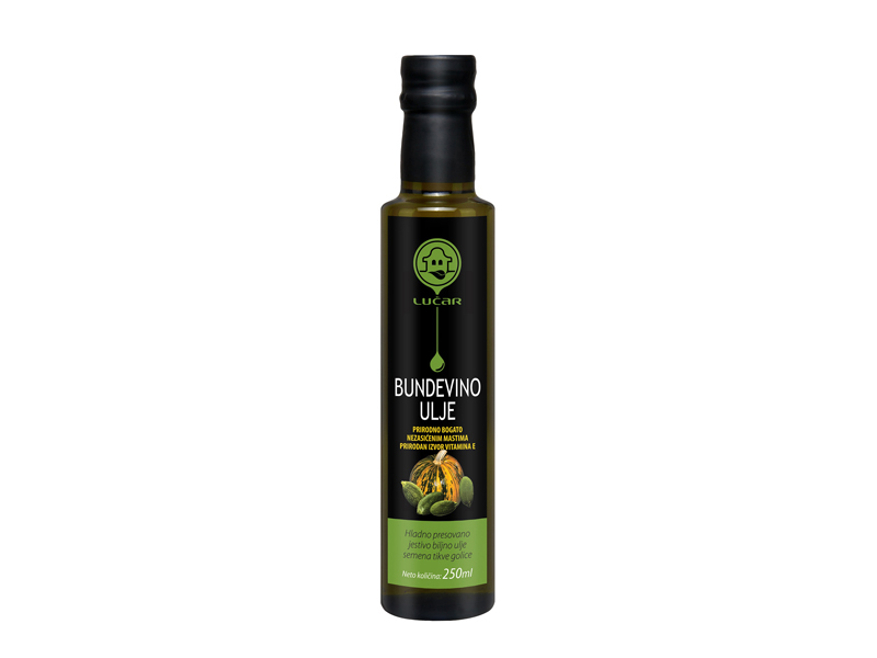 BUNDEVINO ULJE 250ML - LUČAR