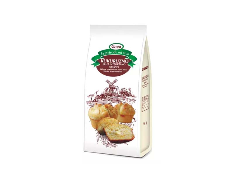 BRAŠNO KUKURUZNO BELO 1KG - VEGA