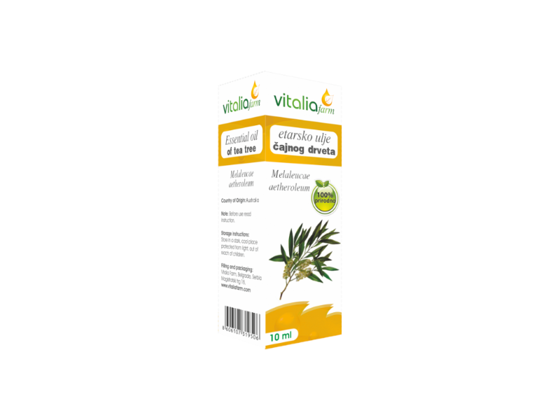 ETARSKO ULJE ČAJNOG DRVETA 10ML - VITALI FARM