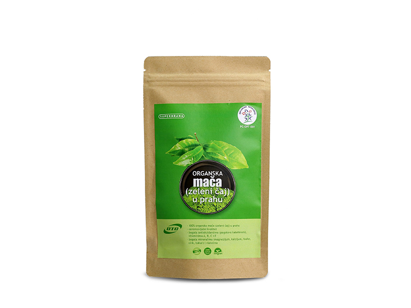 ORGANSKA MAČA (ZELENI ČAJ) U PRAHU 100G - DTC