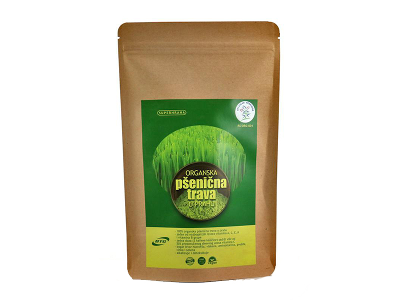 ORGANSKA PSENICNA TRAVA 100G