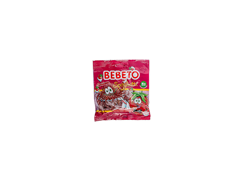 BEBETO BOMBONE SPAGETTI JAGODA 1000G