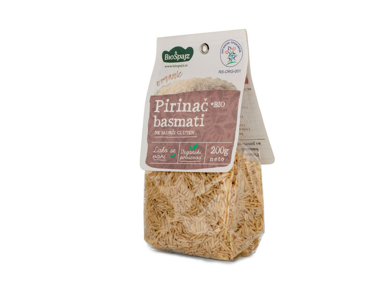 PIRINAČ BASMATI INTEGRALNI 200G 