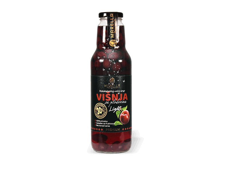 LIGHT VOĆNI SIRUP VIŠNJA 0,75l 