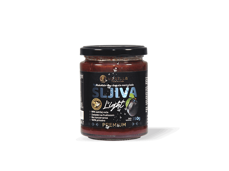 LIGHT MARMELADA ŠLJIVA 350g 