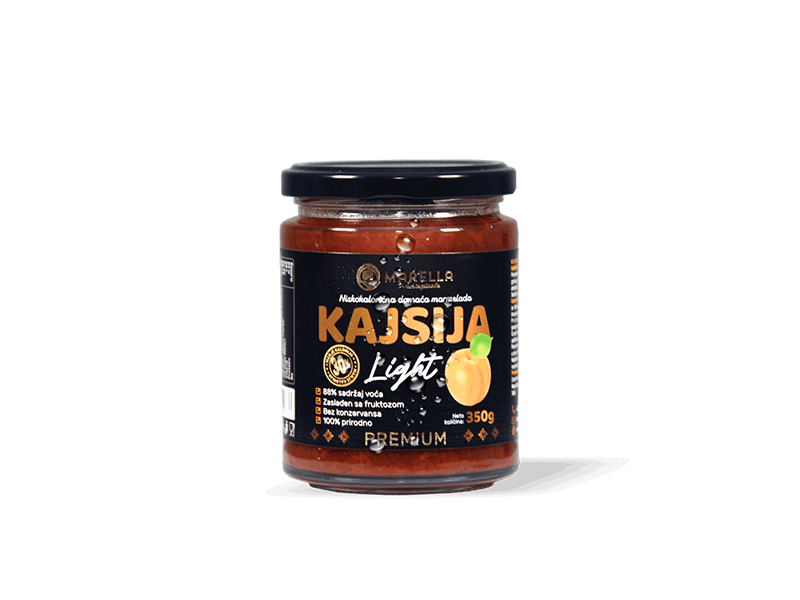 LIGHT MARMELADA KAJSIJA 350g 