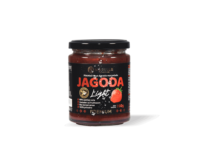 LIGHT MARMELADA JAGODA 350g 