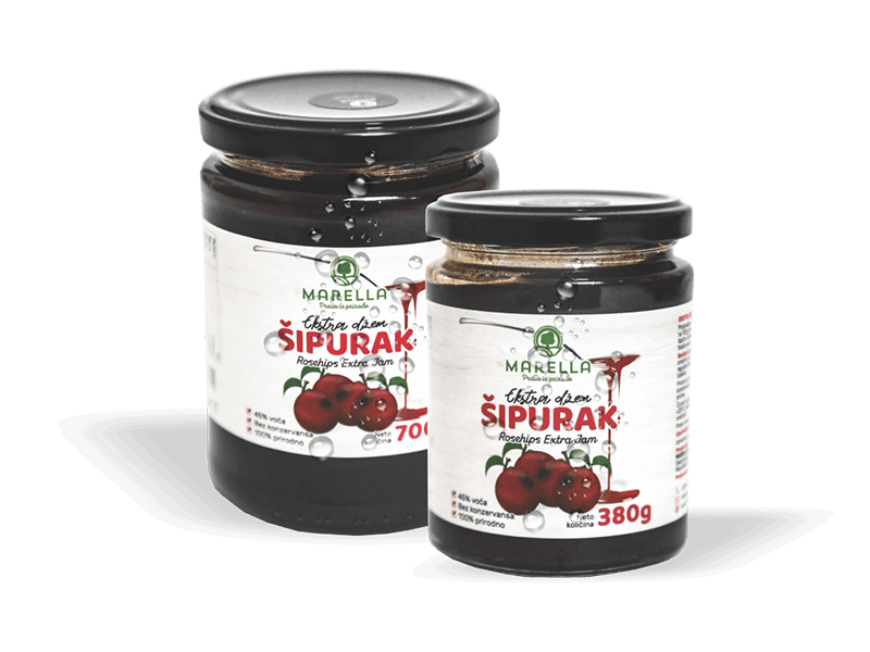 DOMAĆI EXTRA DŽEM ŠIPURAK 380g