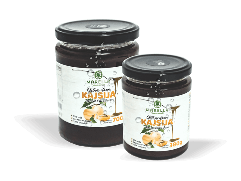 DOMAĆI EXTRA DŽEM KAJSIJA 380G 