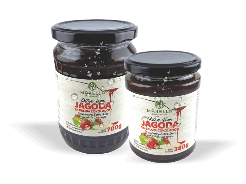 DOMAĆI EXTRA DŽEM JAGODA 700G 