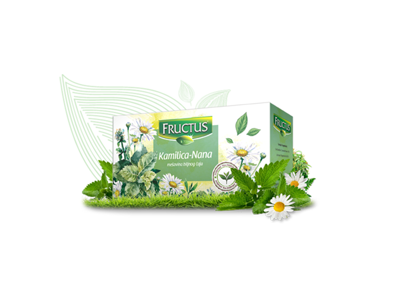 ČAJ KAMILICA-NANA- Everyday 20g (20x1g) - FRUCTUS