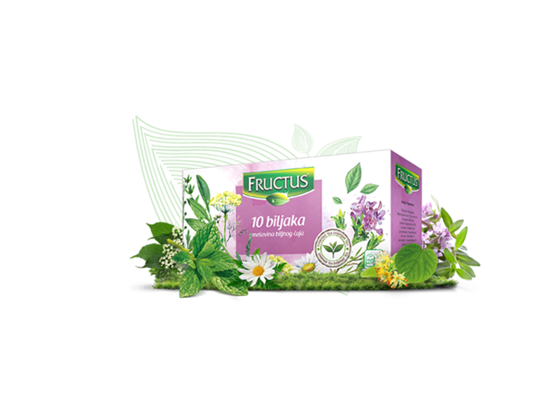 ČAJ 10 BILJAKA- Everyday 30g (20x1,5g) - FRUCTUS