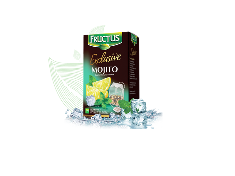 ČAJ MOJITO- Exclusive 60g(20x3g) - FRUCTUS