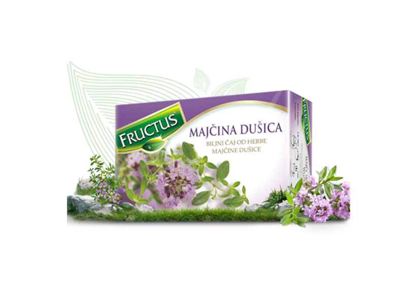 ČAJ MAJČINA DUŠICA-Classic 20g(20x1g) - FRUCTUS