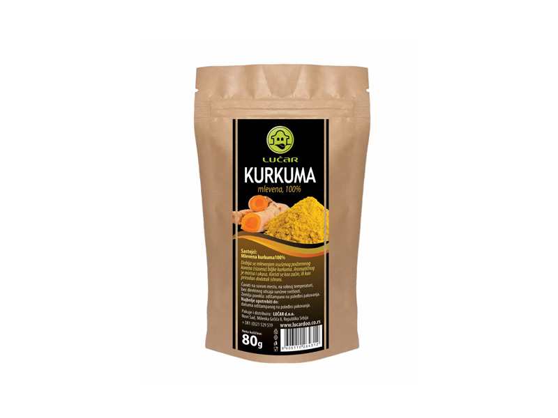 KURKUMA MLEVENA 80g