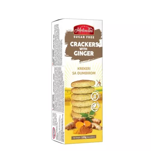 KREKER BEZ GLUTENA SA ĐUMBIROM 120G