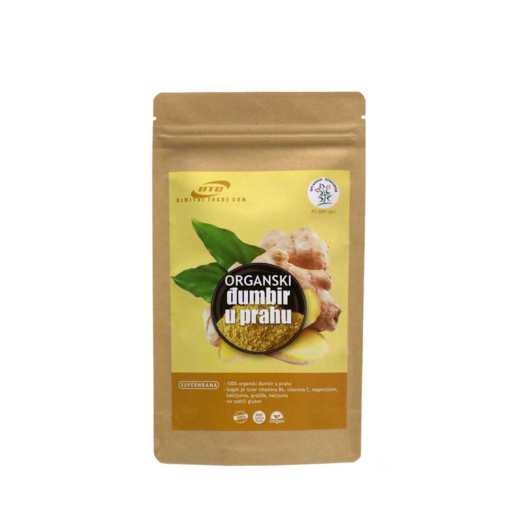 ORGANSKI ĐUMBIR U PRAHU 50G - DTC