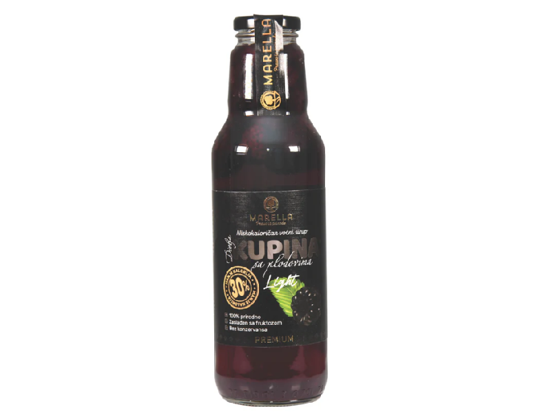 LIGHT VOĆNI SIRUP KUPINA 0,75l 