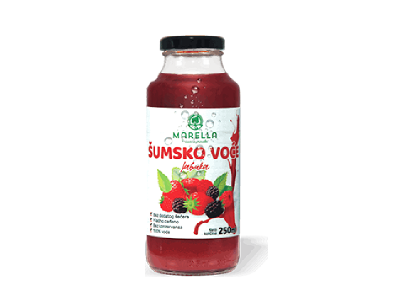 ŠUMSKO VOĆE JABUKA 0,25L 
