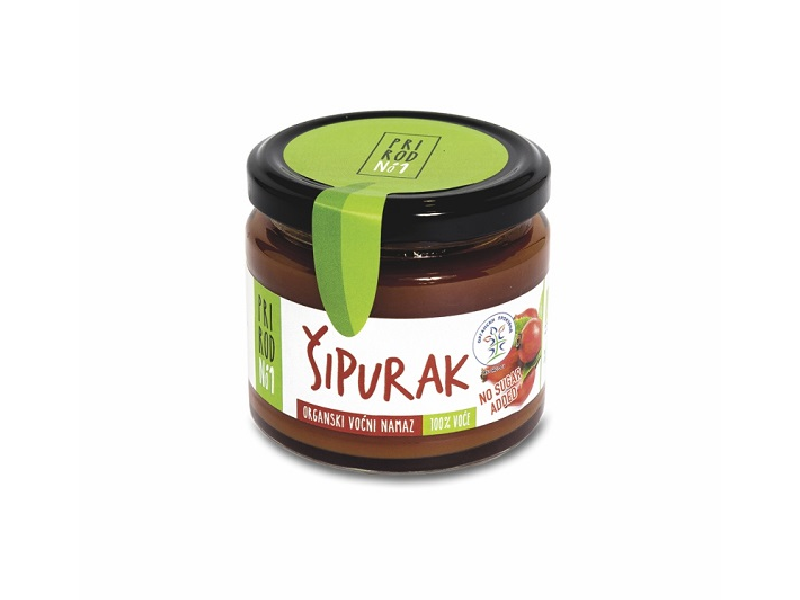 ORGANSKI NAMAZ OD DIVLJEG ŠIPURKA 200G - 100% VOĆE