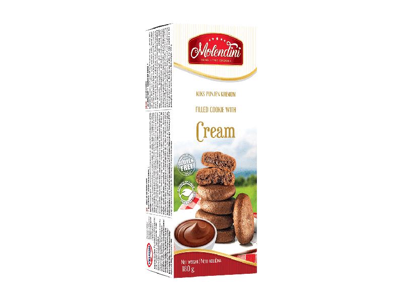 KEKS BEZ GLUTENA KREM 180G