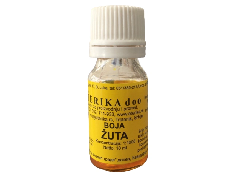BOJA T.ŽUTA 10ML - ETERIKA