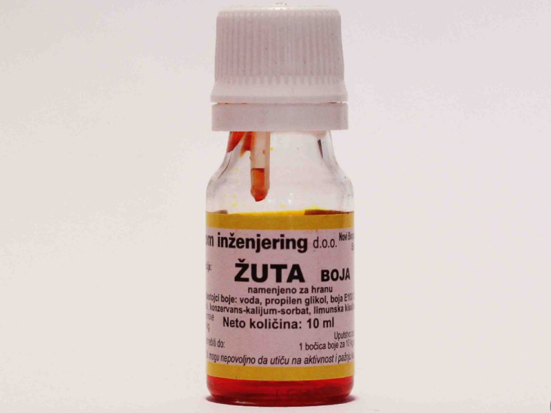 ŽUTA BOJA 10ML