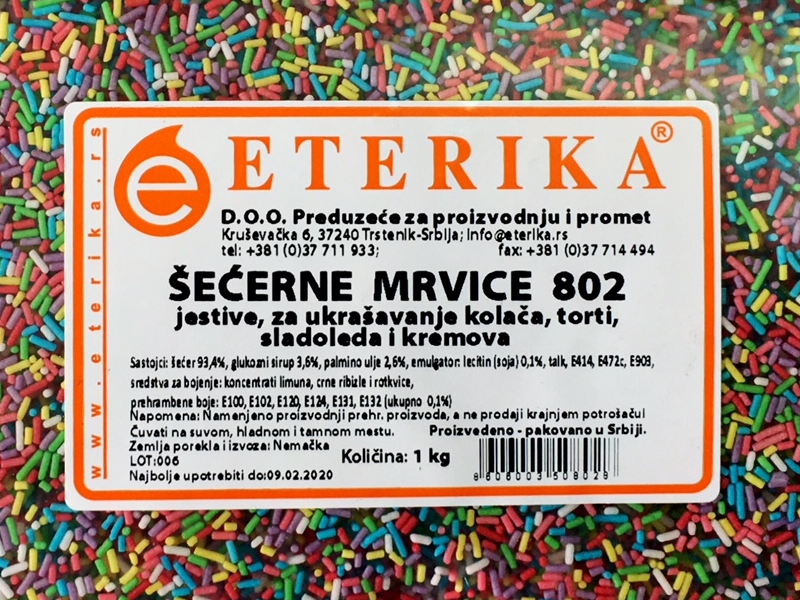 MIX SECERNE MRVICE 1KG