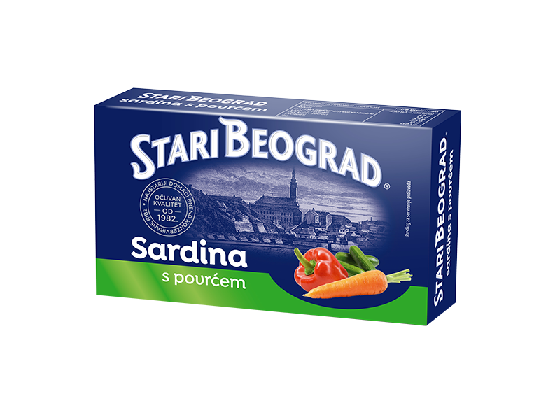 SARDINA SA POVRCEM 100G