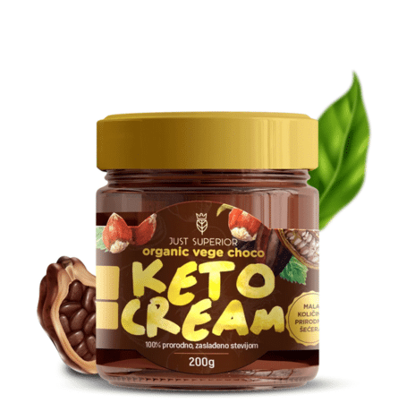KETO VEGE ČOKO KREM SA STEVIJOM 200G - JUST SUPERIOR
