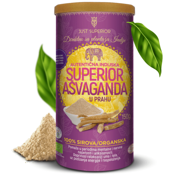 AŠVAGANDA U PRAHU 150g ORGANSKA