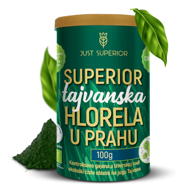 HLORELA ORGANSKA U PRAHU (TAJVAN) 100G - JUST SUPERIOR