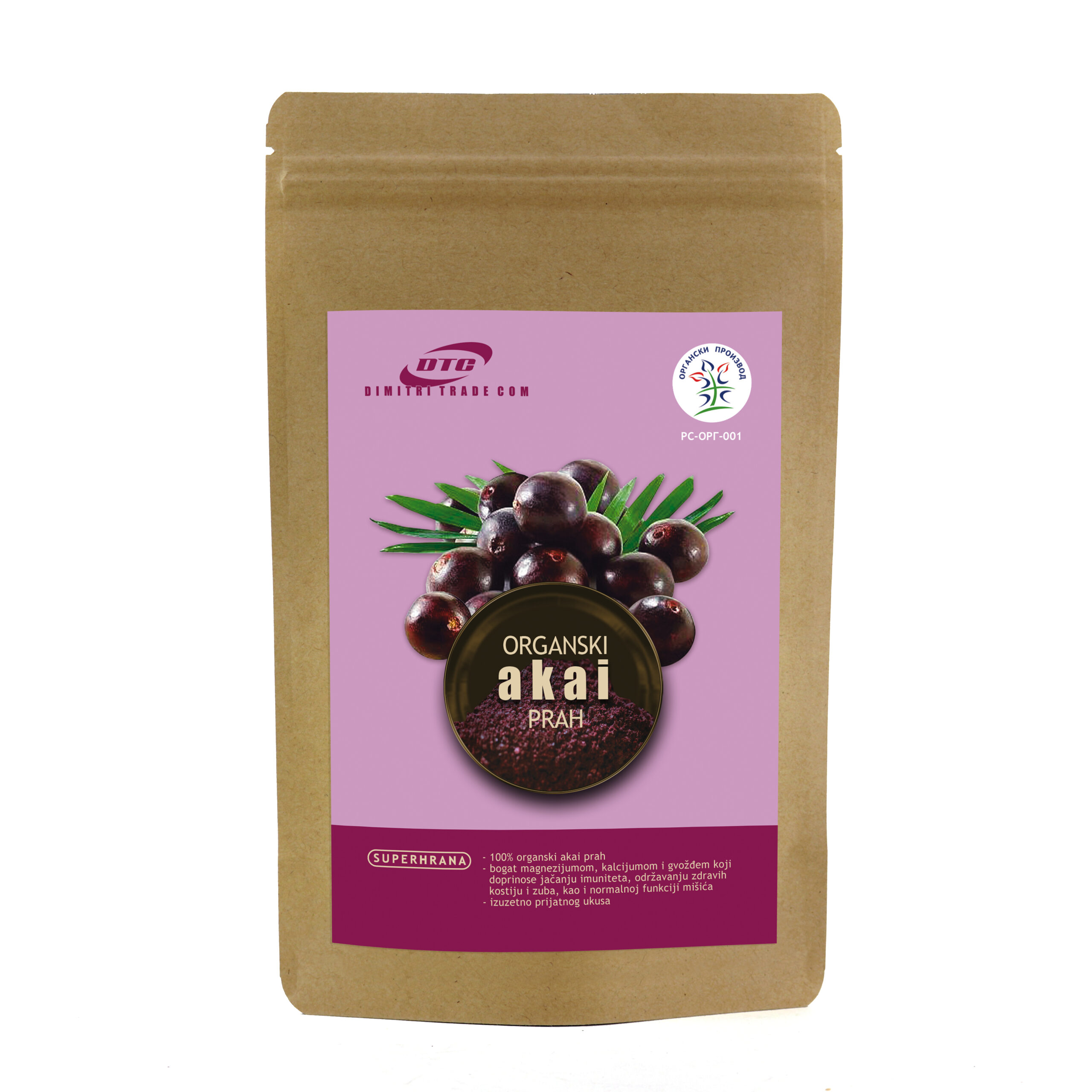 ORGANSKI AKAI PRAH 100G - DTC