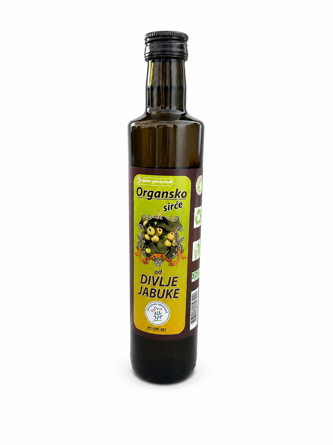 ORGANSKO SIRĆE OD DIVLJE JABUKE 500ML - RAŠEVIĆ
