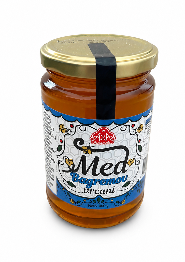 BAGREMOV MED VRCANI 400G - AZA