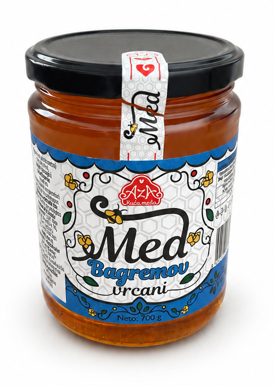 BAGREMOV MED VRCANI 700G - AZA