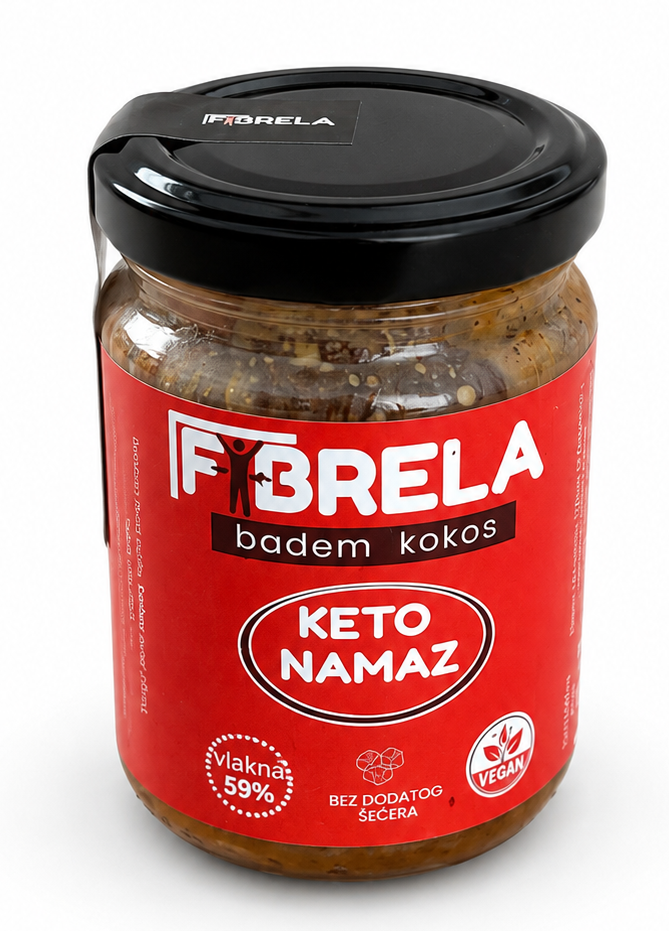 FIBRELA BADEM KOKOS KETO NAMAZ 150G
