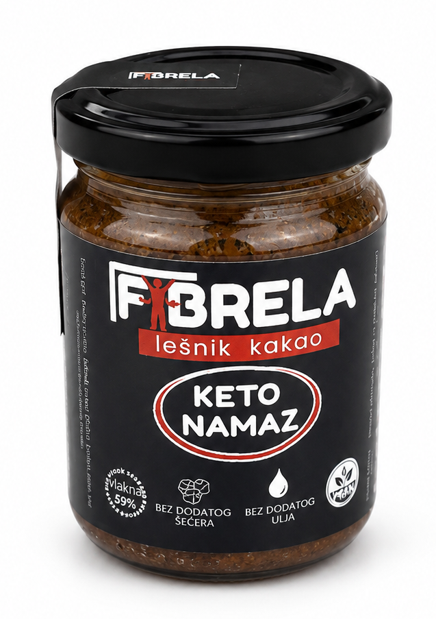 FIBRELA LEŠNIK KAKAO KETO NAMAS 150G 