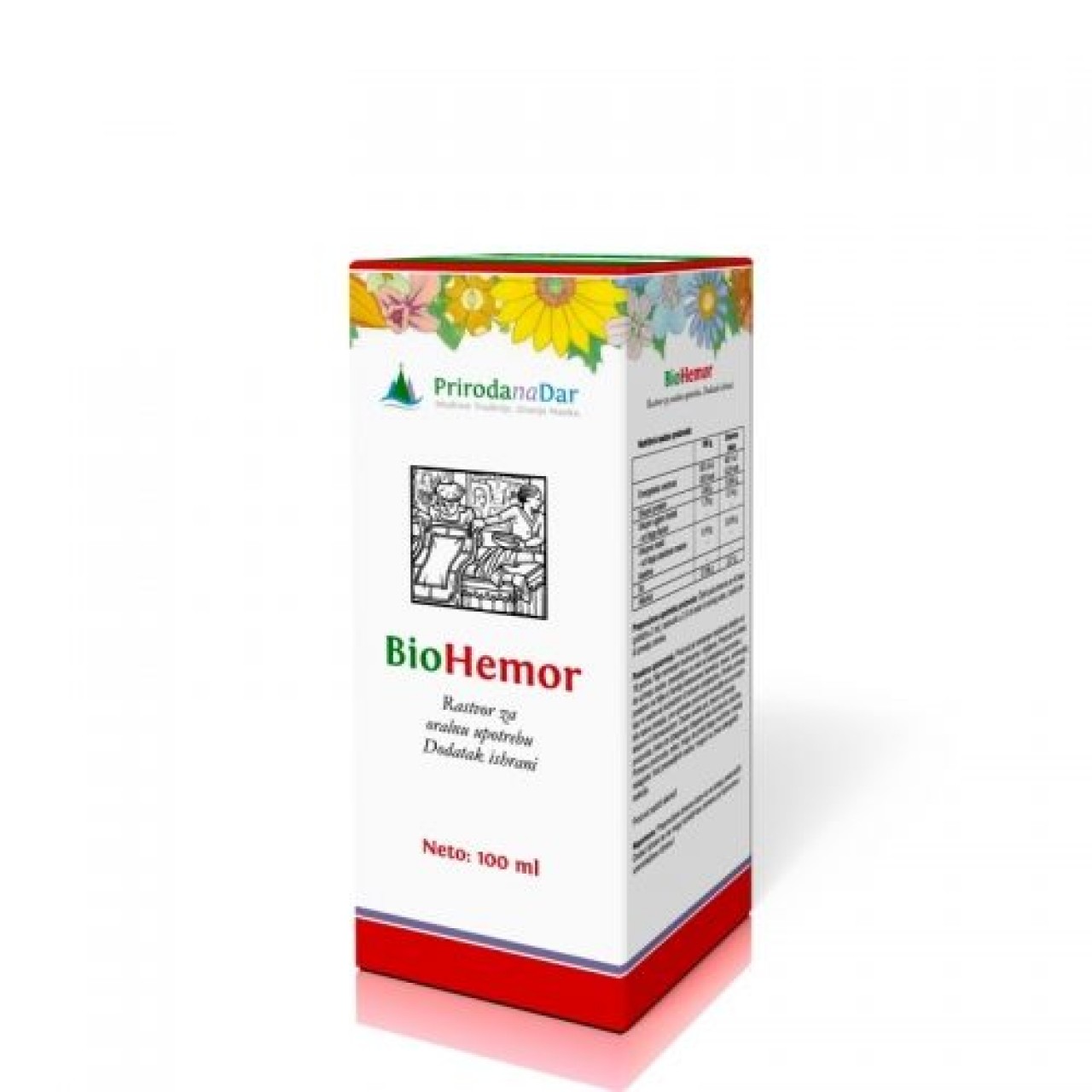 BIOHEMOR KAPI PRIRODA NA DAR 100ml